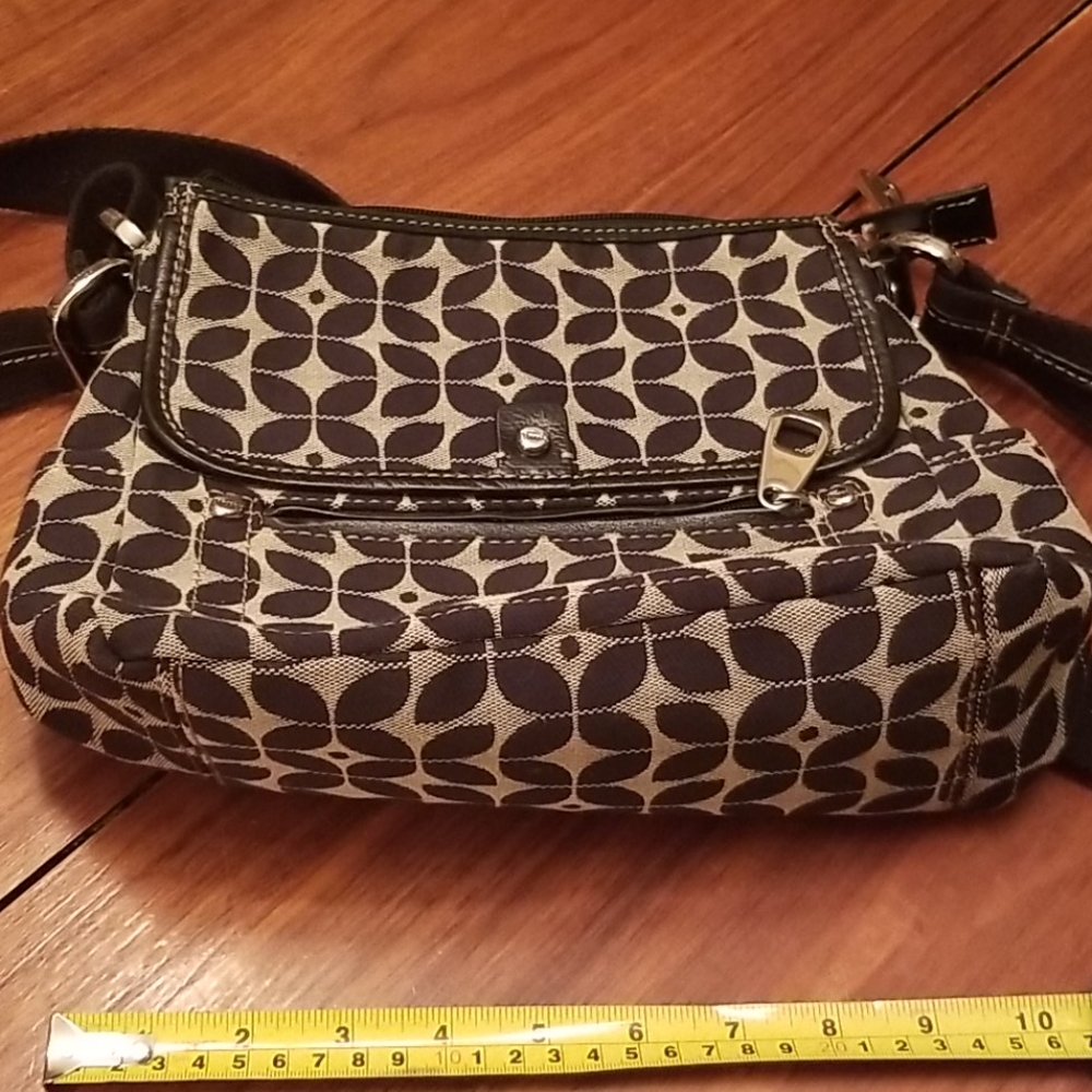 Fossil Fabric And With Leather Trim - image 4